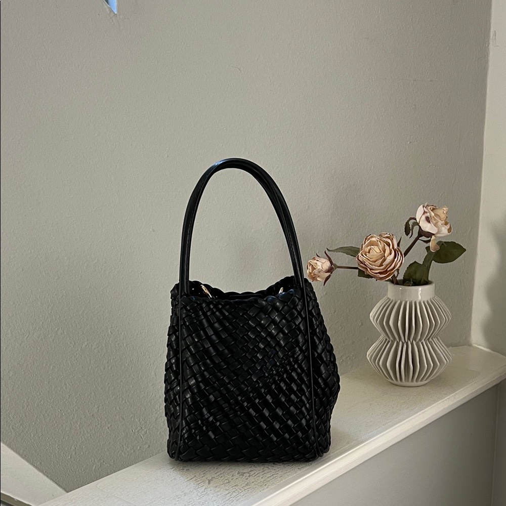 The Hollace Tote: Woven Mini Edition
